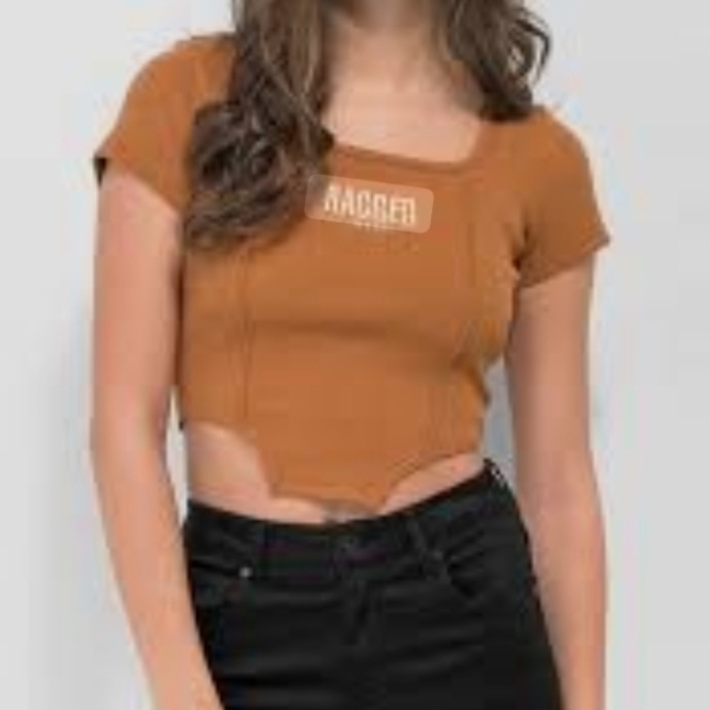 Ragged cropped